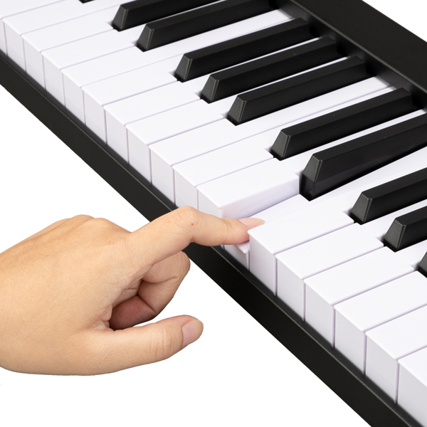【AM不售卖】Glarry GPP-101 便携式 电钢琴 标准力度 黑色 88键-10