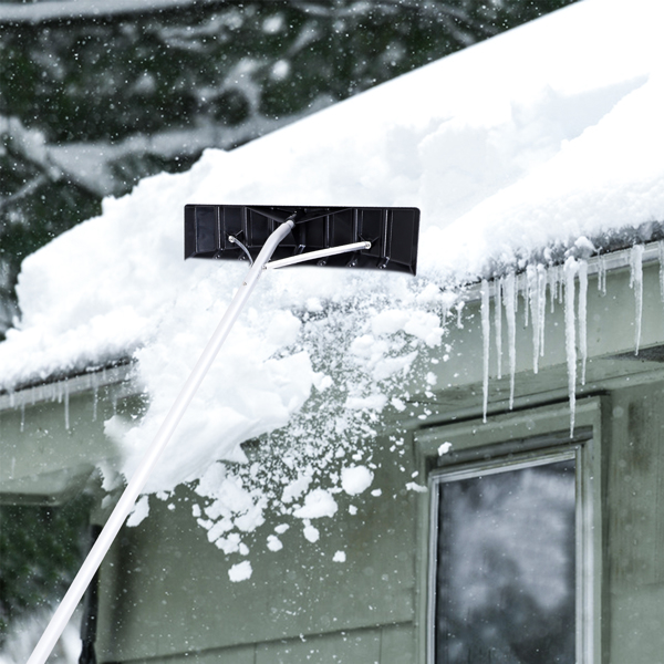 20ft 5段 PP塑料头 除雪 屋顶雪刮-16