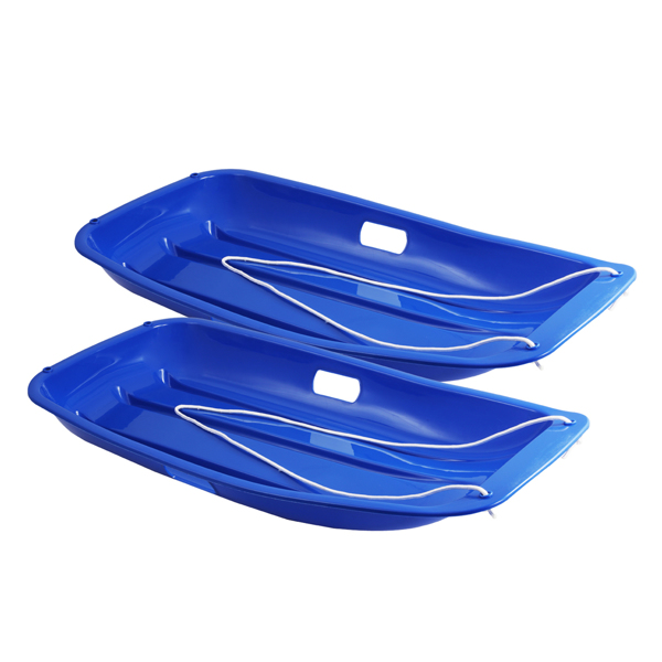 【滑雪用品】2pcs 88*42*11cm 蓝色 滑雪板 塑料 S101-2