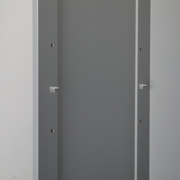 单抽 2百页门 密度板喷漆 灰色 浴室立柜 N001-17