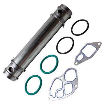 油冷却器 Oil Cooler w/ O-ring Gasket Kit For FORD POWERSTROKE F-series 1C3Z6A642AA