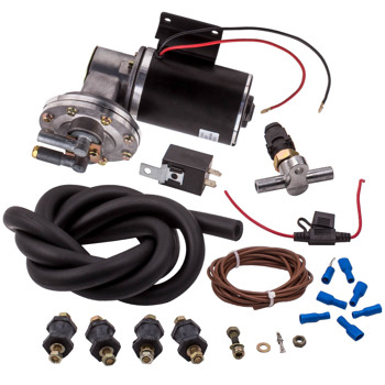 电子真空泵 Electric Vacuum Pump Kit for Brake Booster 12 Volt Pump 18\\" to 22\\" With Relay