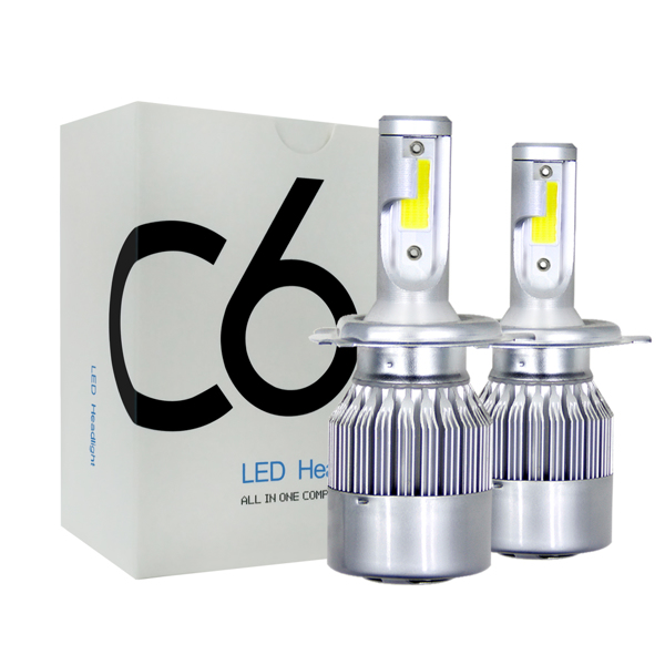 【广州汽配】LED车灯-C6-H4/HB2/9003-1