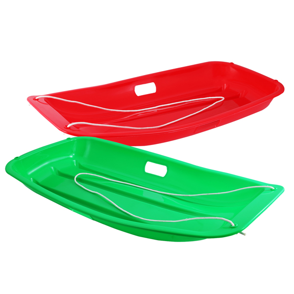【滑雪用品】2pcs 88*42*11cm 红绿色 滑雪板 塑料 S101-3