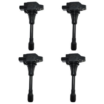 点火线圈4Pcs Ignition Coil for Nissan & Infiniti Vehicles - 2007-2017 Altima 2.5L, Sentra, Rogue, Cube, Versa, QX60, FX50, M56 - Replaces 22448-JA00C 22448ED000, 22448JA00A, UF549