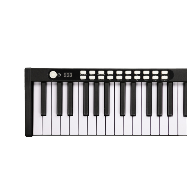 【AM不售卖】Glarry GPP-101 便携式 电钢琴 标准力度 黑色 88键-5