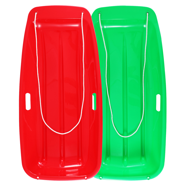 【滑雪用品】2pcs 88*42*11cm 红绿色 滑雪板 塑料 S101-5