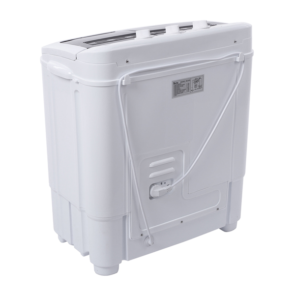 美规 XPB35-ZK35 14.3Lbs 洗衣机 110V 360W 双桶 塑料 灰色盖板 半自动-43