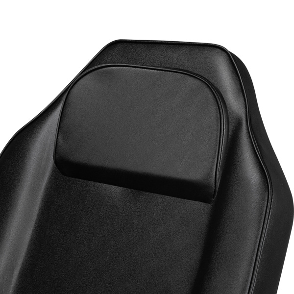 PVC皮铁框架 73in 靠背腿角度可调 带小凳 美容床 黑色 HZ015-55