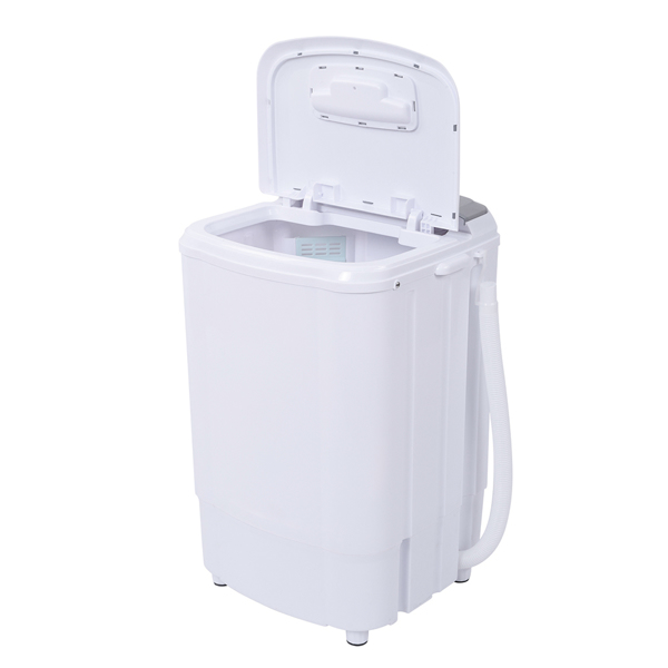 美规 XPB38-ZK3 10lbs 洗衣机 110V 370W 洗脱一体 带排水泵 塑料 灰色盖板 半自动-16