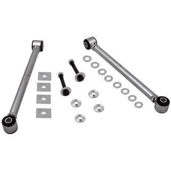 控制臂 Adjustable Rear Strut Rods Bar with rubber Bushings for Chevrolet Corvette 63-79 Set 