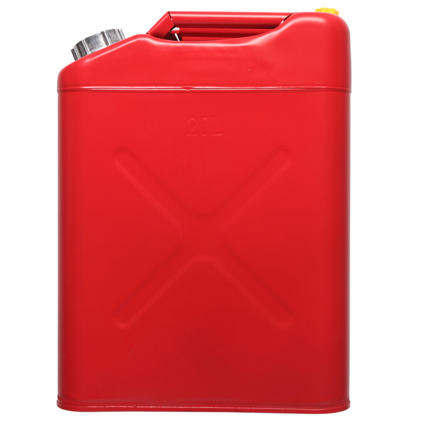 【认证未出】20L 0.6mm油桶红色含塑料倒油管-11