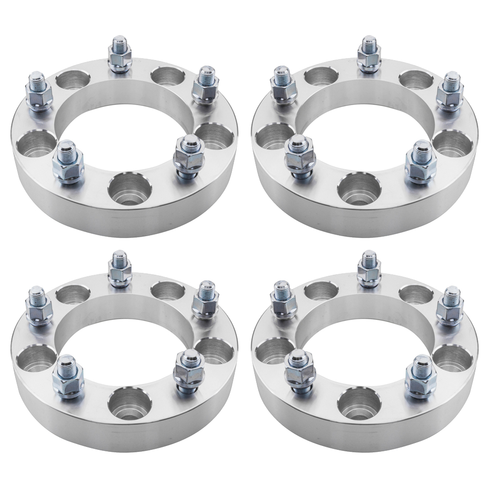 4pc 5x5.5 to 5x5.5 | 1.25" Wheel Spacers 108mm | 1/2 x20 for Dodge Ram 1500 Van