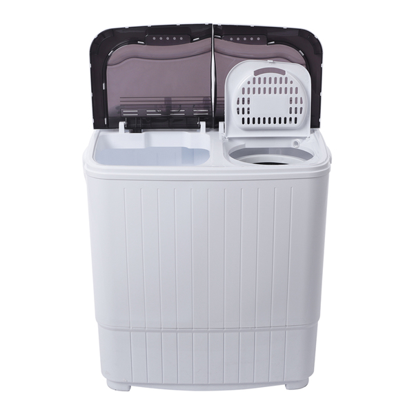 美规 XPB35-ZK35 14.3Lbs 洗衣机 110V 360W 双桶 塑料 灰色盖板 半自动-46