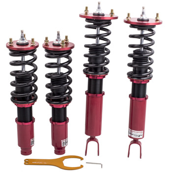 弹簧减震24 Ways Damper Shocks Coilover Suspension Kit Fit for for Honda Accord 1990-1997 CB CD & Acura CL1997-1999