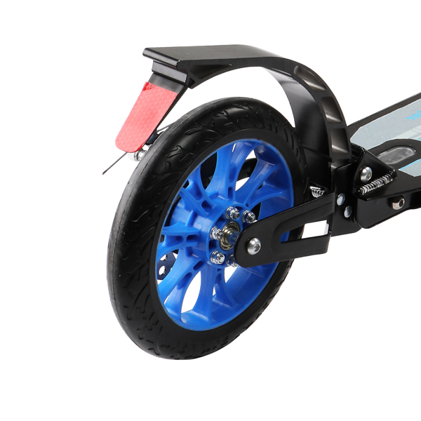 LALAHO 碳钢+铝合金 可折叠 三档调节 蓝色 踏板车 110*99*37cm-12