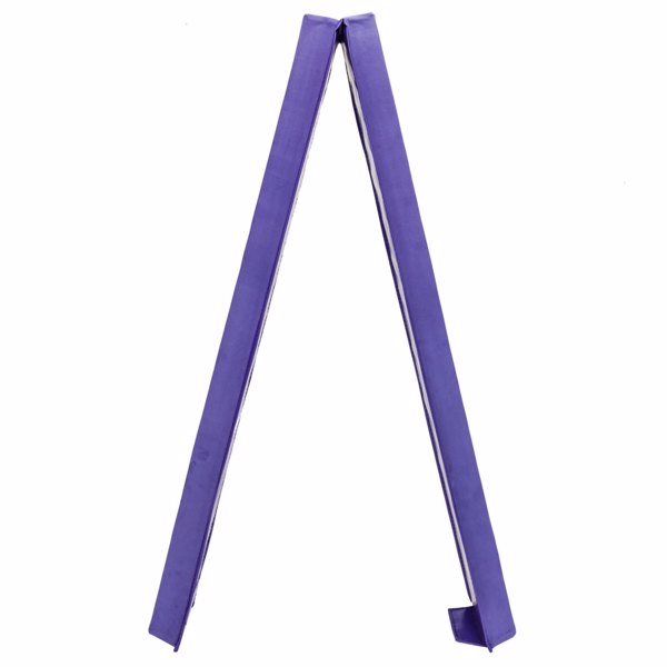 【ZH】8英尺青少年体操训练可折叠平衡木 紫色 普通绒布+PVC-14