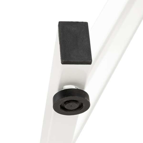 PVC皮铁框架 73in 靠背腿角度可调 带小凳 美容床 白色 HZ015-32