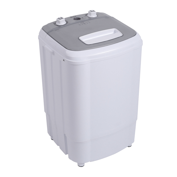 美规 XPB38-ZK3 10lbs 洗衣机 110V 370W 洗脱一体 带排水泵 塑料 灰色盖板 半自动-8