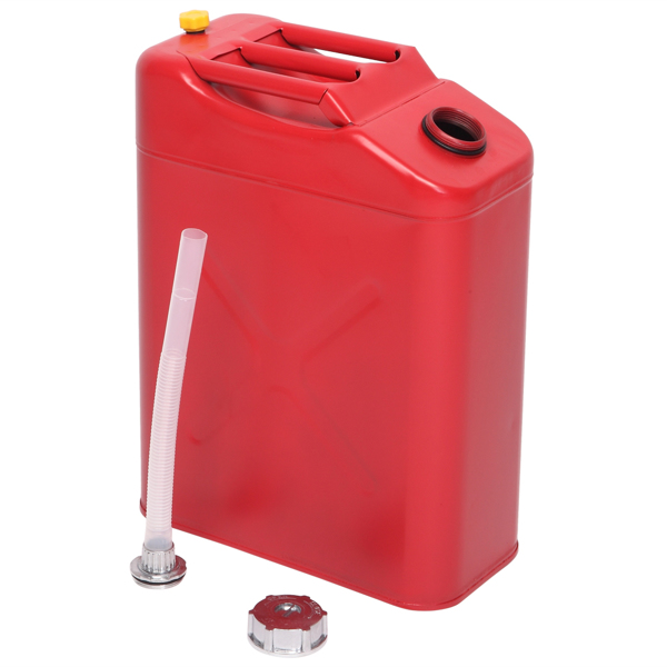 【认证未出】20L 0.6mm油桶红色含塑料倒油管-9