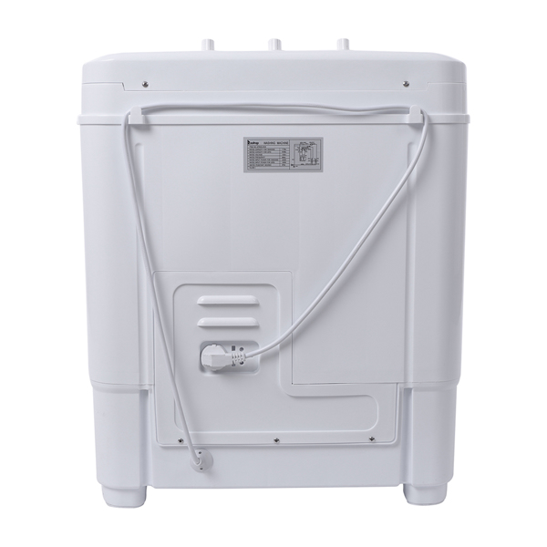 美规 XPB35-ZK35 14.3lbs 洗衣机 110V 360W 双桶 带排水泵 塑料 灰色盖板 带波浪 半自动-19