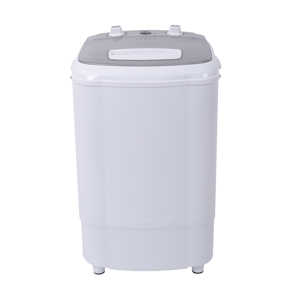美规 XPB38-ZK3 10lbs 洗衣机 110V 370W 洗脱一体 带排水泵 塑料 灰色盖板 半自动-3