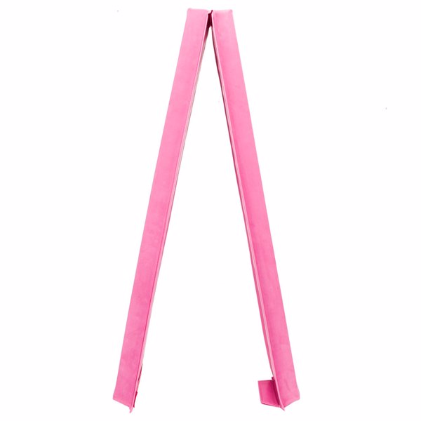 【ZH】8英尺青少年体操训练可折叠平衡木 粉色 普通绒布+PVC-15