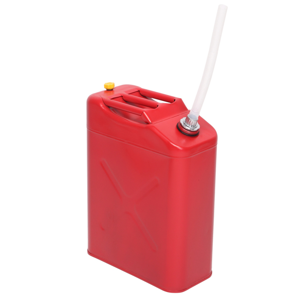 【认证未出】20L 0.6mm油桶红色含塑料倒油管-13