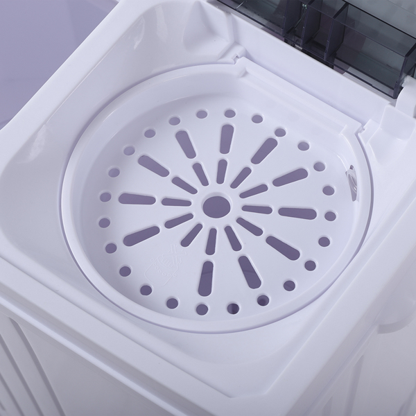 美规 XPB45-ZK45 16.5lbs 洗衣机 110V 400W 双桶 带排水泵 塑料 灰色盖板 半自动-15