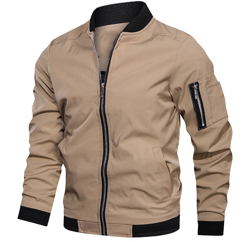 Mens Jackets And Coats Men's Bomber Jacket Spring Autumn Men 2022 New Fashion Army Outdoors Clothes Casual Streetwear