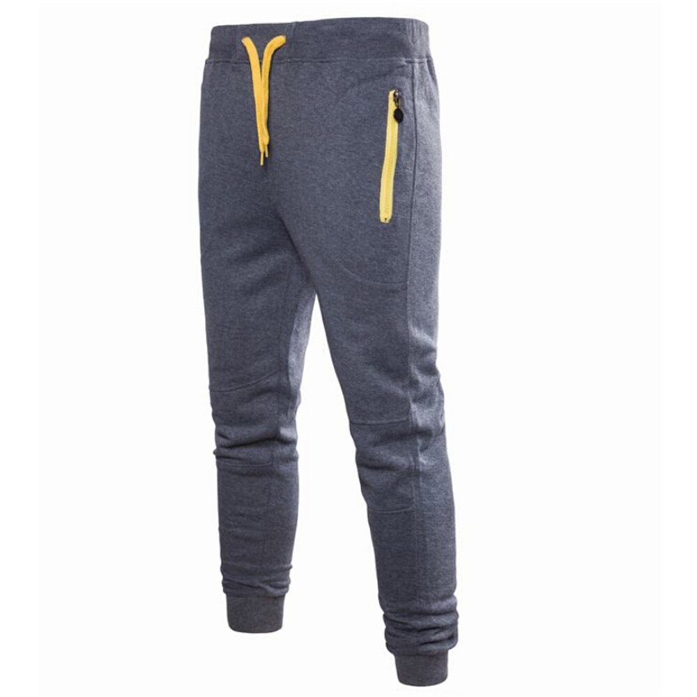 New Men Fashion Casual Slim Fit Tracksuit Bottoms Skinny Jogging Joggers Sweat Pants Trousers Size M-3XL