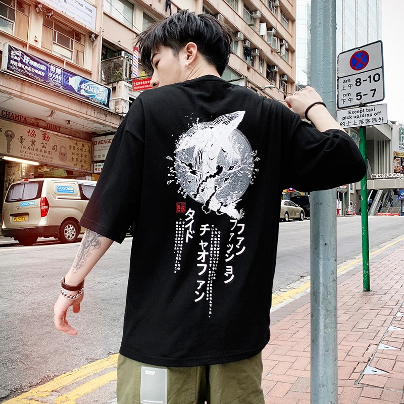 Dropshipping Men 2022 Fashion White Short Sleeve Tshirts Tops Mens Summer Harajuku Causal Tees Male Vintage Oversizes T-shirts