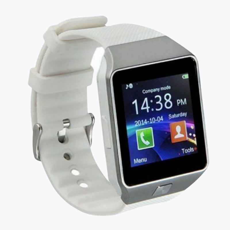 DZ09 Smart Watch With Camera Bluetooth Wrist Watch SIM Card Smart watch For Android White