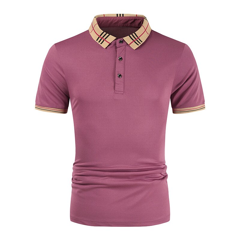 Summer Polo Shirt Men's Brand Clothing Cotton Short Sleeve Business Casual Striped Designer Homme Camisa Breathable Polos