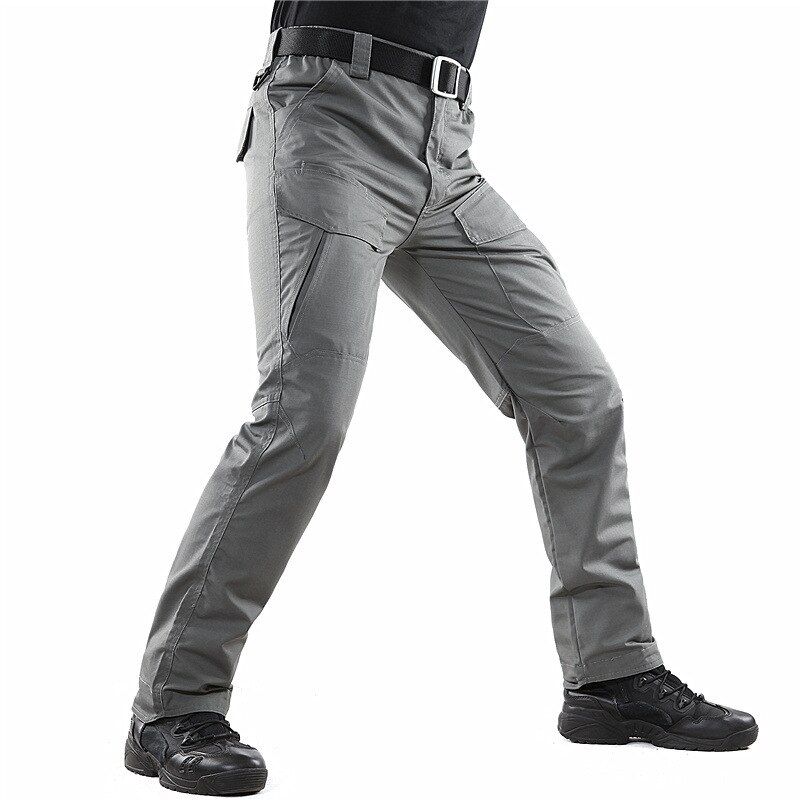 Men's Summer Tactical Camouflage Army Pants Waterproof SWAT Combat Military Paintball Camo Cargo Long Trousers S-2XL