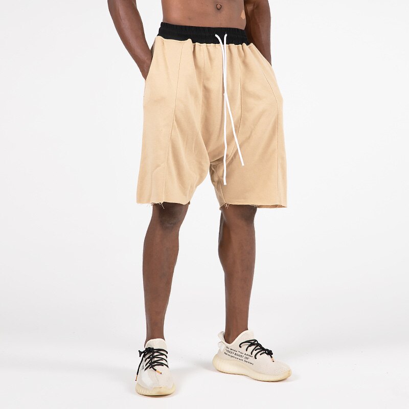 Rainbowtouches Baggy Blank French Terry Sweat Shorts For Men