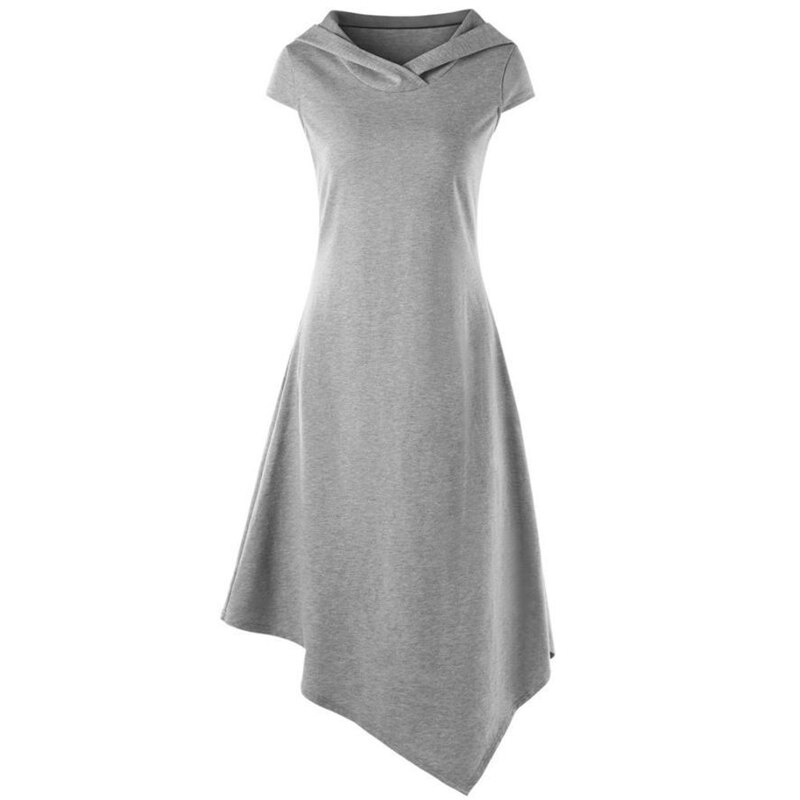Woman Medieval Vintage Dress Hollow Back Hooded Archer Hunter Cosplay Costumes Gothic Renaissance Irregular Party Vestido