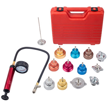 散热器测试套件Radiator Pressure Tester Gasket Water Tank Leak Adapter Kit
