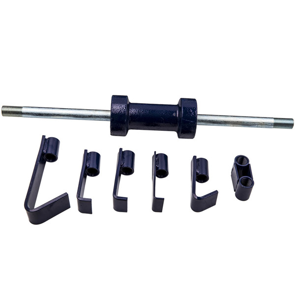 滑锤凹痕拉拔工具套件Slide Hammer Dent Puller Auto Body Repair Bearing Removal Tool Kit Heavy Duty-5
