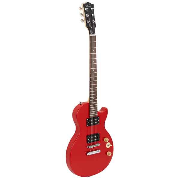 【AM不售卖】Glarry GLP101 双线圈拾音器 玫瑰木指板 GLP电吉他 红色-8