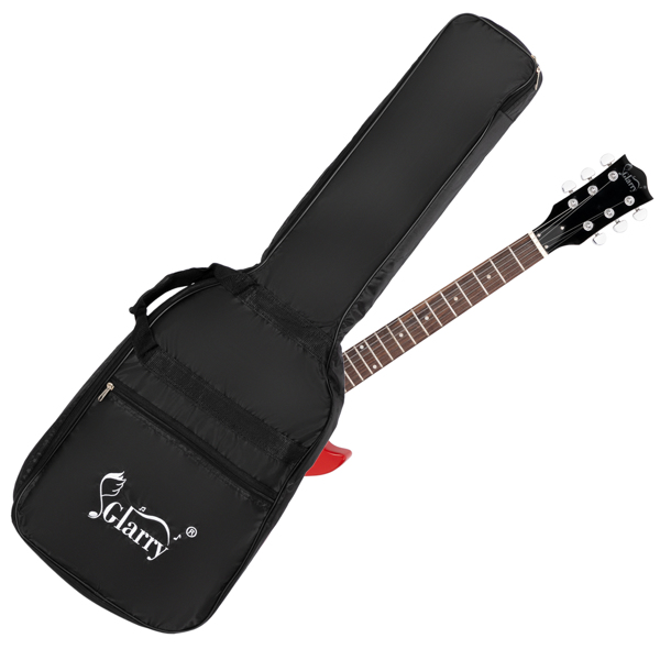 【AM不售卖】Glarry GLP101 双线圈拾音器 玫瑰木指板 GLP电吉他 红色-6