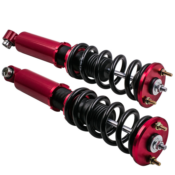 弹簧减震Coilovers Suspension Kit  For Nissan S13 Silvia 1989–1998 180SX 200SX 240SX 1989-1994 Shock Absorbers Red-6