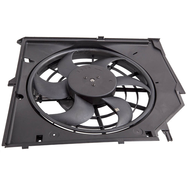 散热器冷却风扇 Cooling Fan Assembly Fit BMW 325 323 328 330 E46 3 Series 325i 99-06 17117561757-1