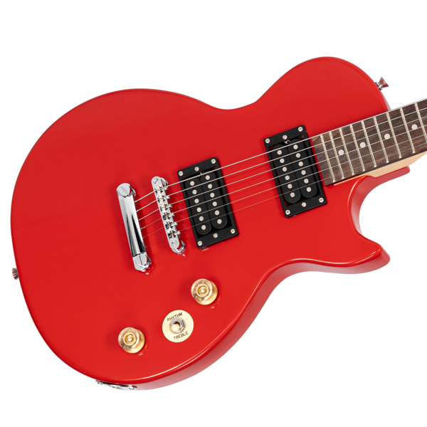 【AM不售卖】Glarry GLP101 双线圈拾音器 玫瑰木指板 GLP电吉他 红色-11