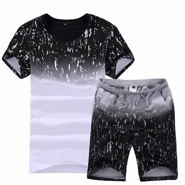 夏季新款短袖T恤韩国运动服休闲服-4