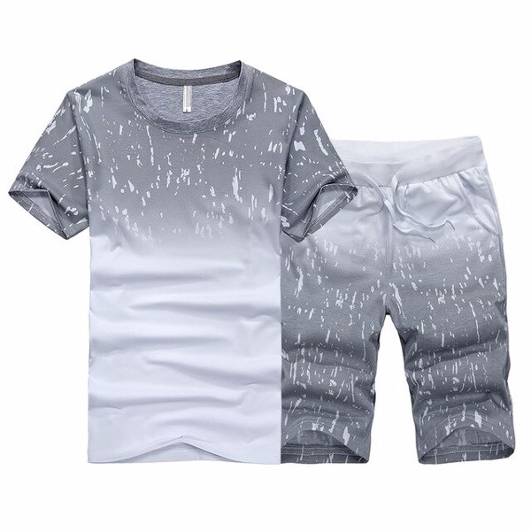 夏季新款短袖T恤韩国运动服休闲服-2