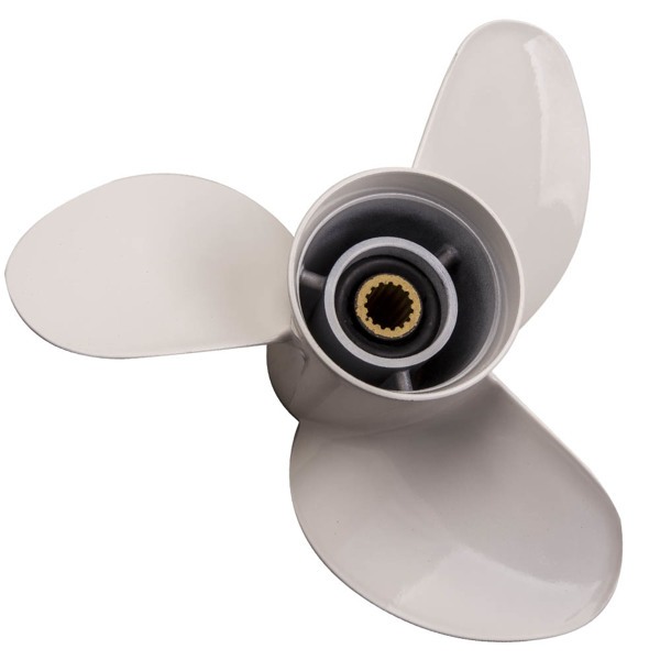 螺旋桨叶片  1x Mariner Prop Propeller Fit For Yamaha 50 60 70 80 90 100 130HP Outboards-5