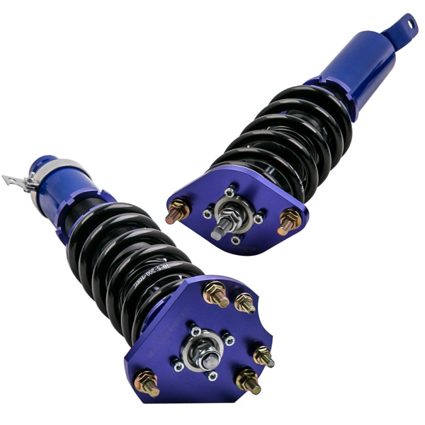 弹簧减震Coilovers Shock Absorber Struts for Honda Prelude BB1/BB2  BB6/BB8 1992-2001 Blue-5