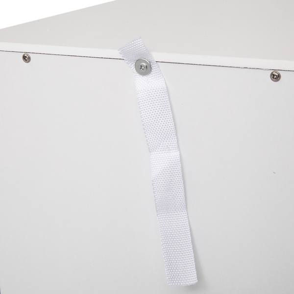 白色 密度板喷漆 三胺贴面刨花板 4抽 浴室立柜 N201-18