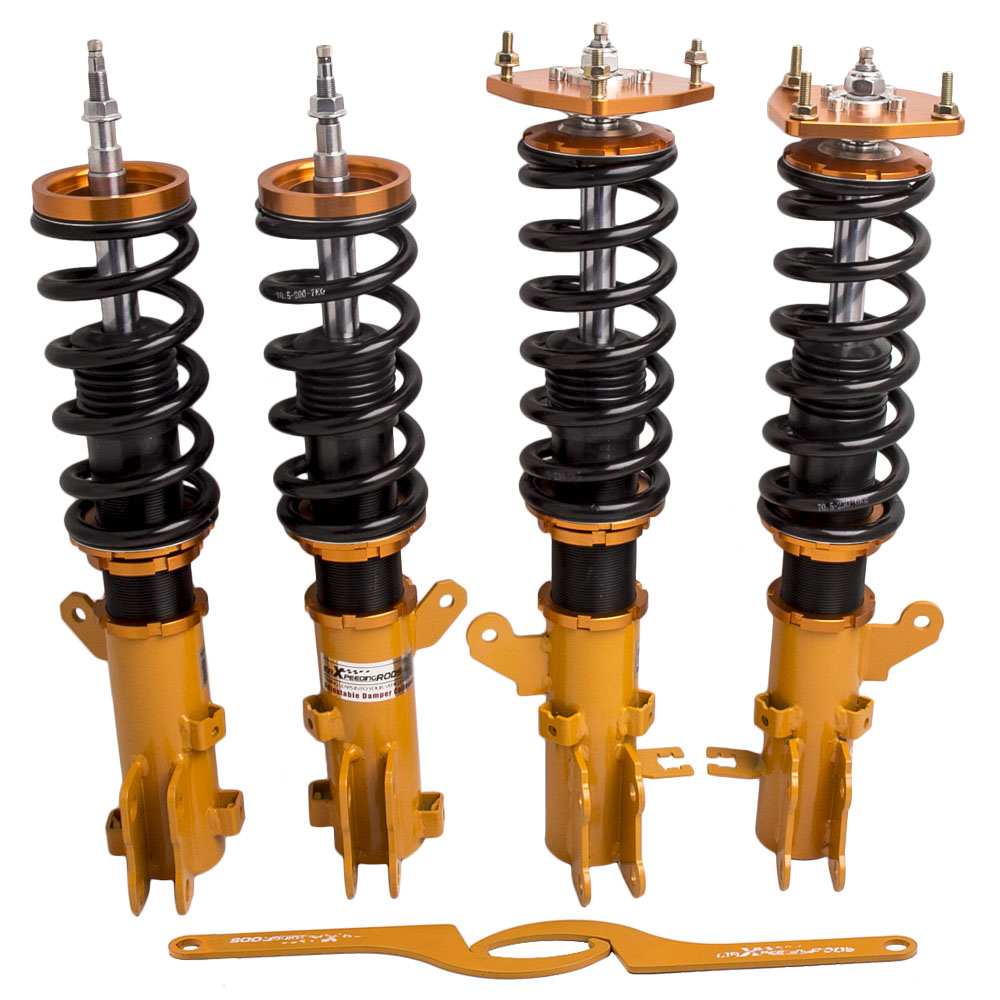 Coilover StrutsKit for Hyundai Tiburon 2nd. Gen 2003-2008 24 Ways Adjustable Damper Shocks